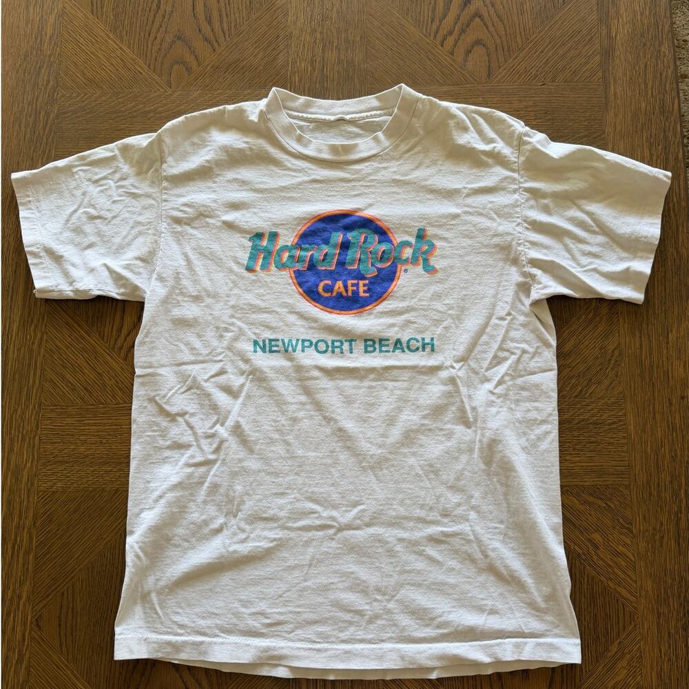 Vintage Hard Rock Cafe Newport Beach L T-Shirt 90s
